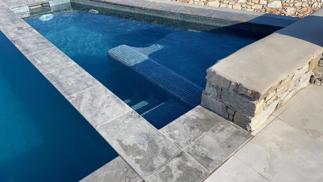 Paros-Memories-Neubau-Villen, Sportpool Aspro Chorio Luaran gambar